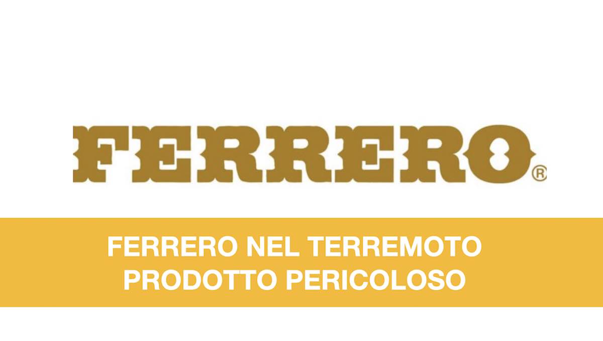 Ferrero emergency, product withdrawn from the market: if you have it at home, don’t eat it